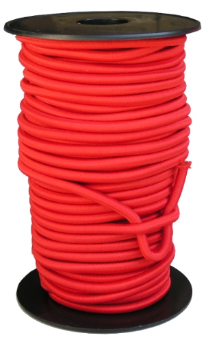 ELASTIQUE DE SAUT - 6 mm ROUGE