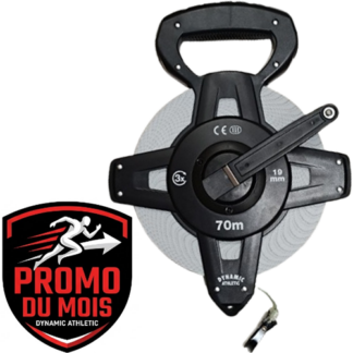 RUBAN de MESURE RENFORCÉ 70 m DYNAMIC ATHLETIC -25% jusqu'au 31 MAI