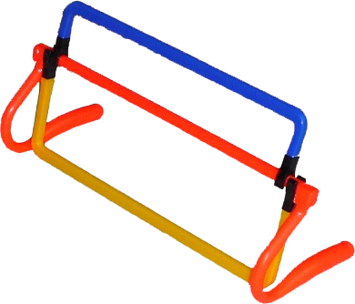 HAIE DE VELOCITE REGLABLE 3 HAUTEURS 15 - 23 - 30 cm